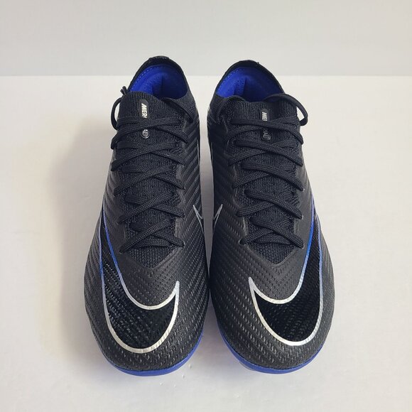 Nike Zoom Mercurial Vapor 15 Elite FG Soccer Cleats DJ4978-040 Size 5 Black main image 5